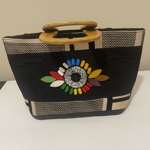 African hand bag